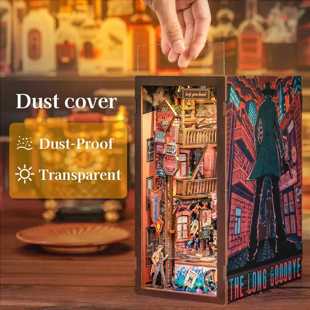 The Long Goodbye Book Nook - dust cover