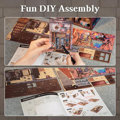 The Long Goodbye Book Nook - assembly