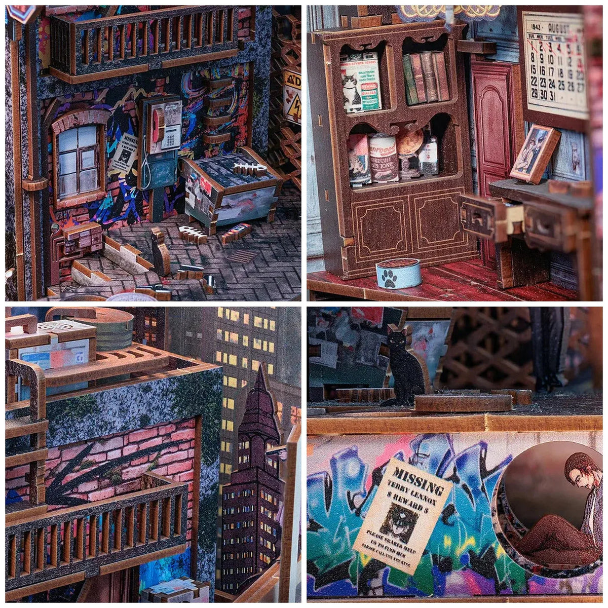 The Long Goodbye Book Nook - product details