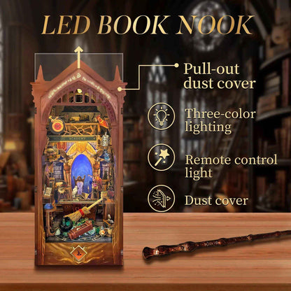 Magic Academy Book Nook - wand remote and dust cover