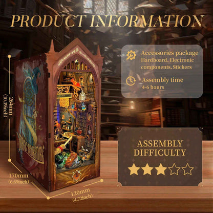Magic Academy Book Nook - dimensions