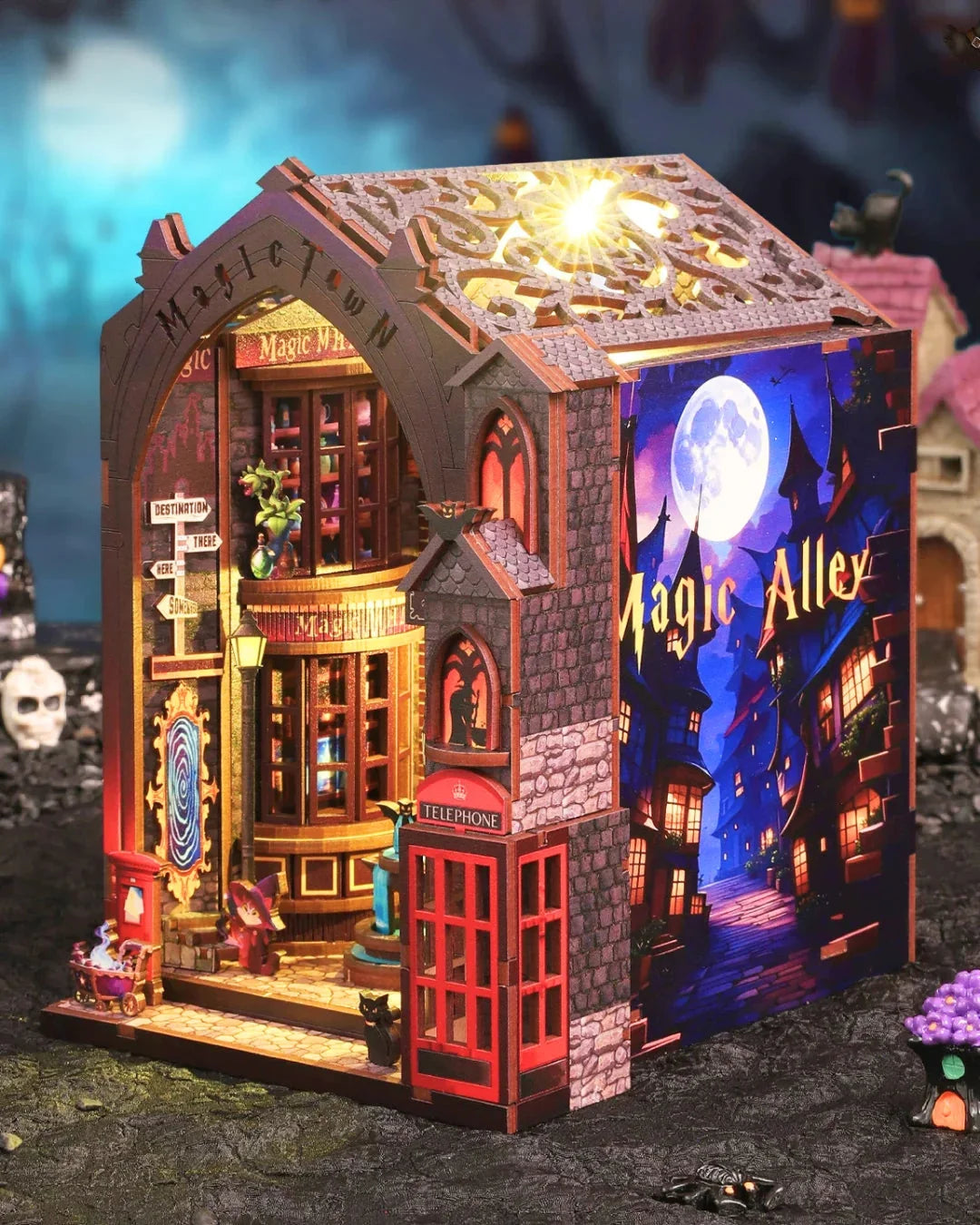 Magic Alley Book Nook - side view