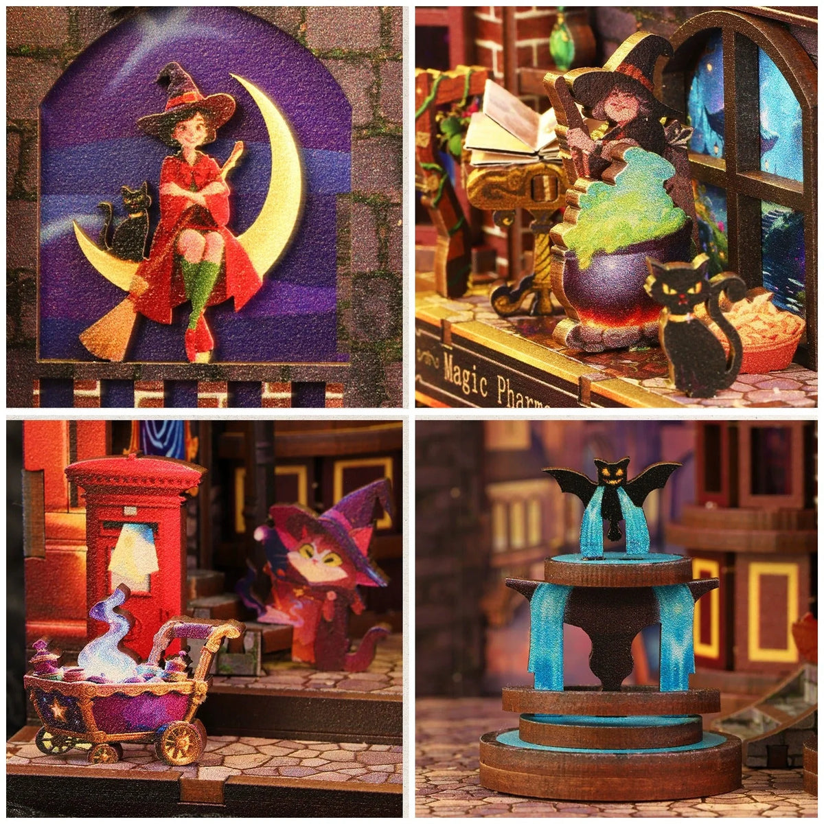 Magic Alley Book Nook - product details