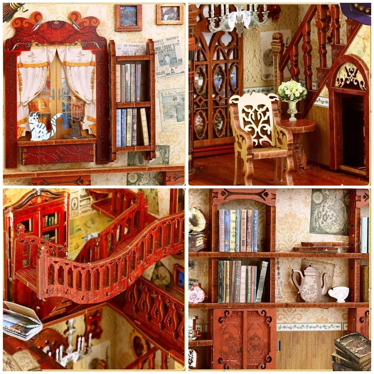 Magic Book Booth Book Nook - product details