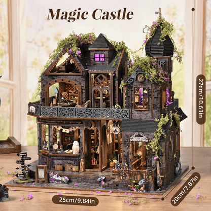 Magic Castle Witch's Lair Miniature House - 185 pcs