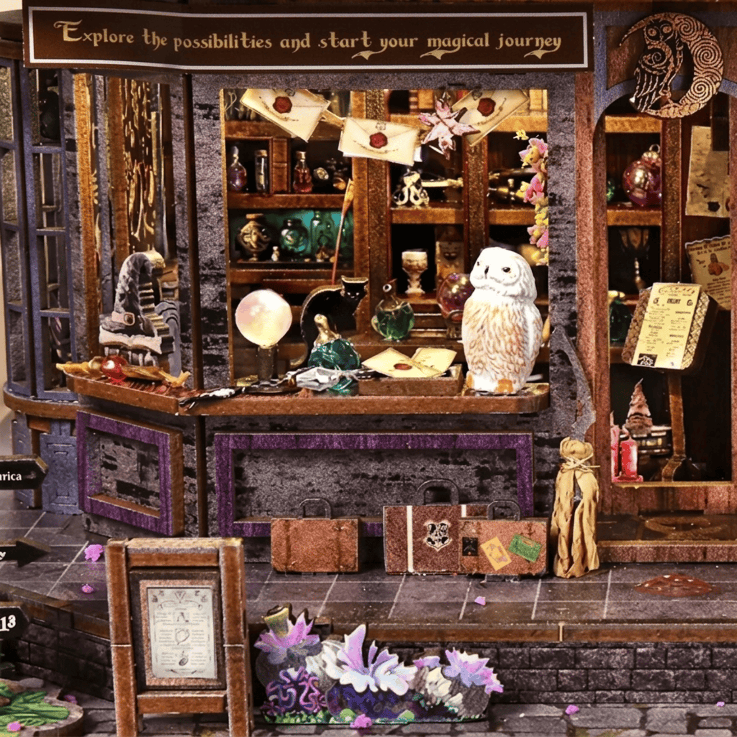 Magic Castle Witch's Lair Miniature House - 185 pcs
