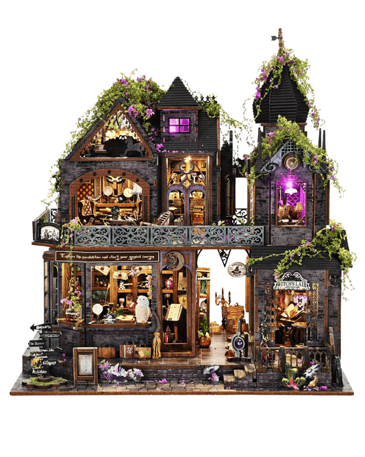 Magic Castle Witch's Lair Miniature House - 185 pcs