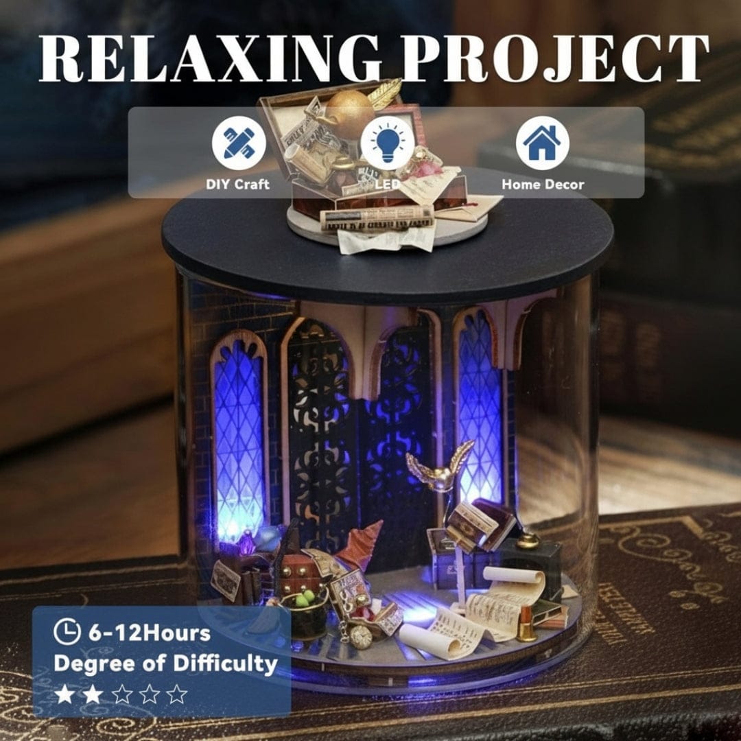 Magic Door Miniature House (Bell Jar Edition)