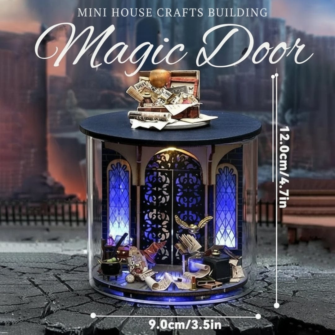 Magic Door Miniature House (Bell Jar Edition)