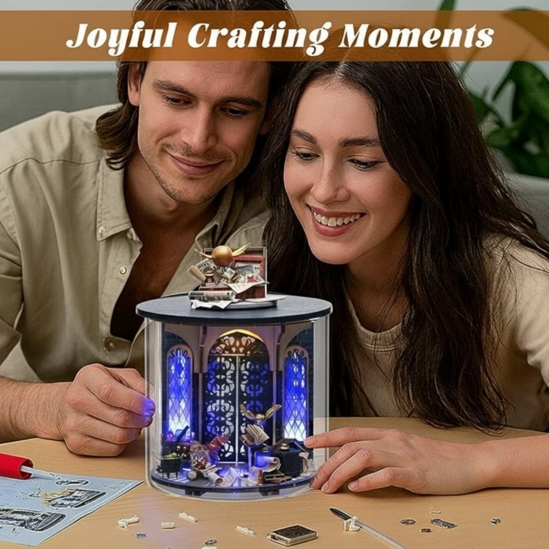 Magic Door Miniature House (Bell Jar Edition)