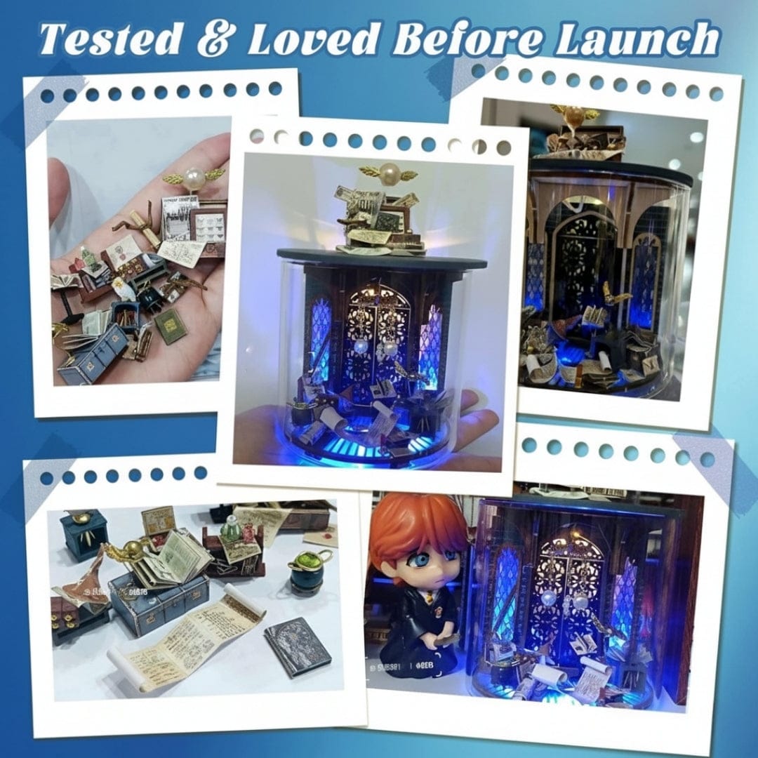 Magic Door Miniature House (Bell Jar Edition)