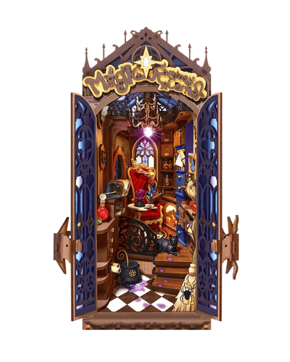 Magic Fantasy Corner Book Nook - Witch Den | 185 pcs