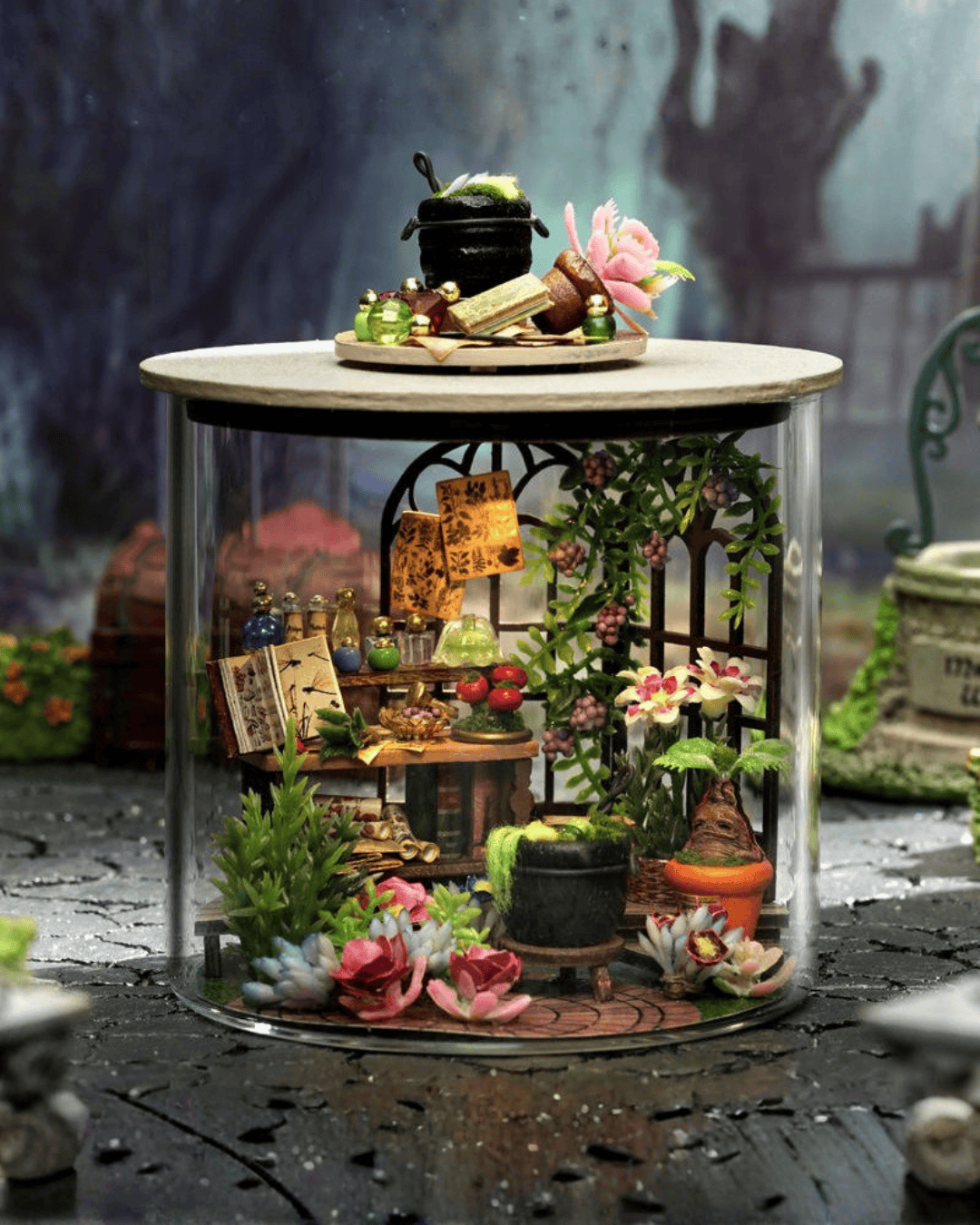 Magic Garden Miniature House (Bell Jar Edition)