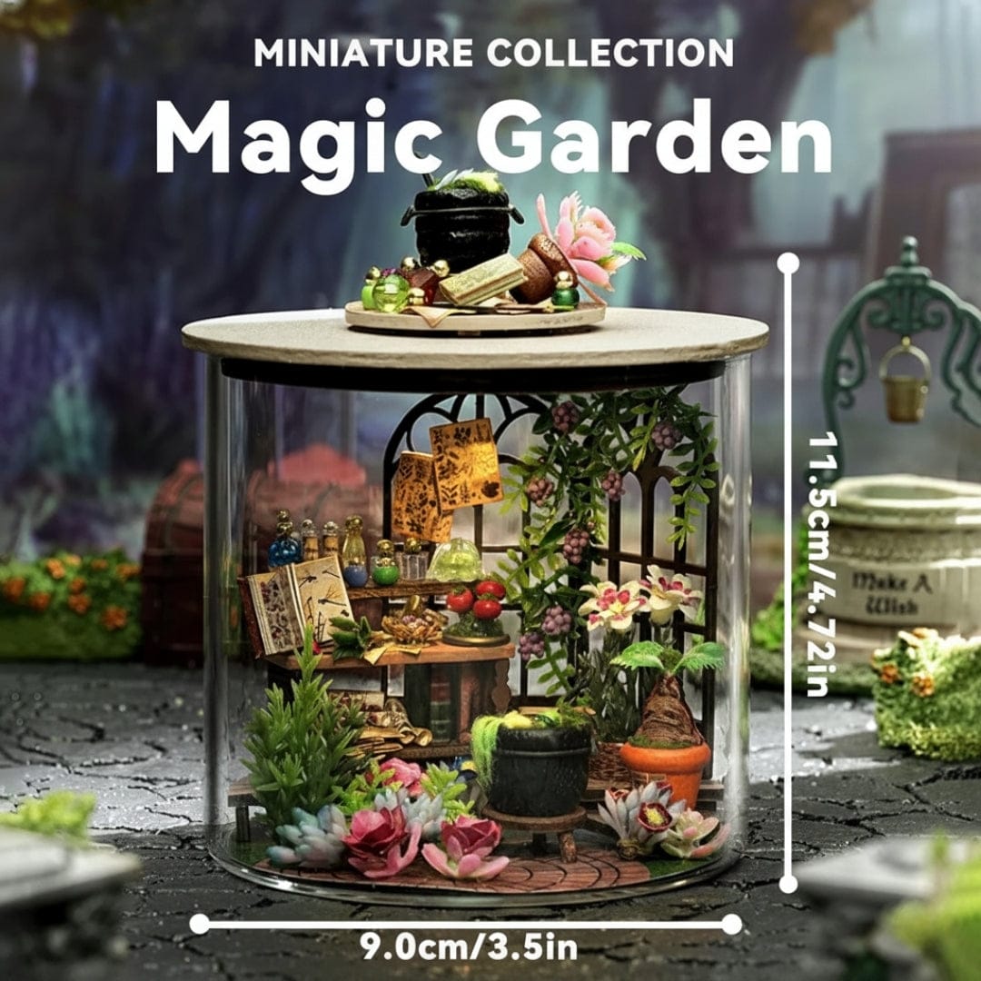 Magic Garden Miniature House (Bell Jar Edition)