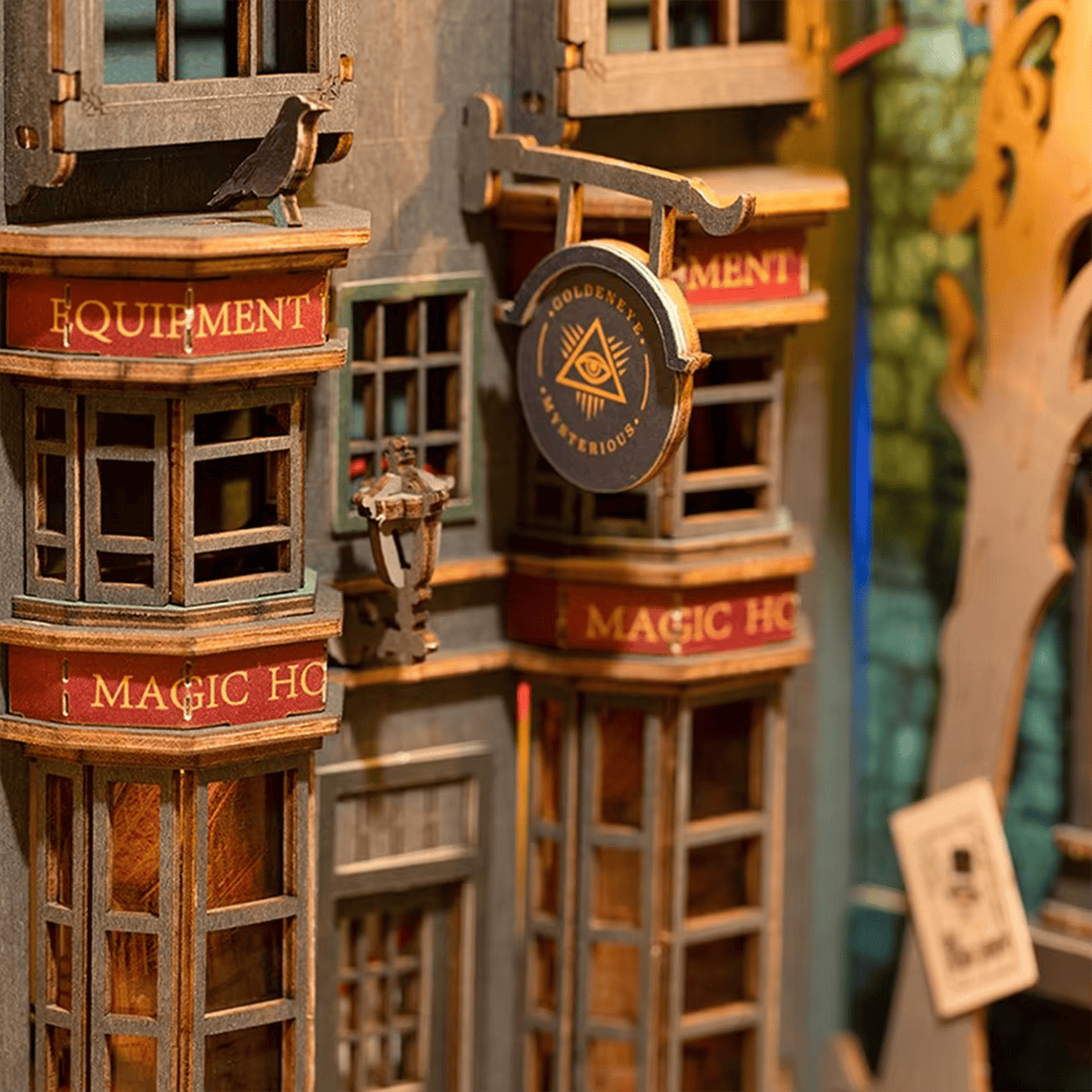 Magic House Book Nook - Magic Alley, 216 pcs