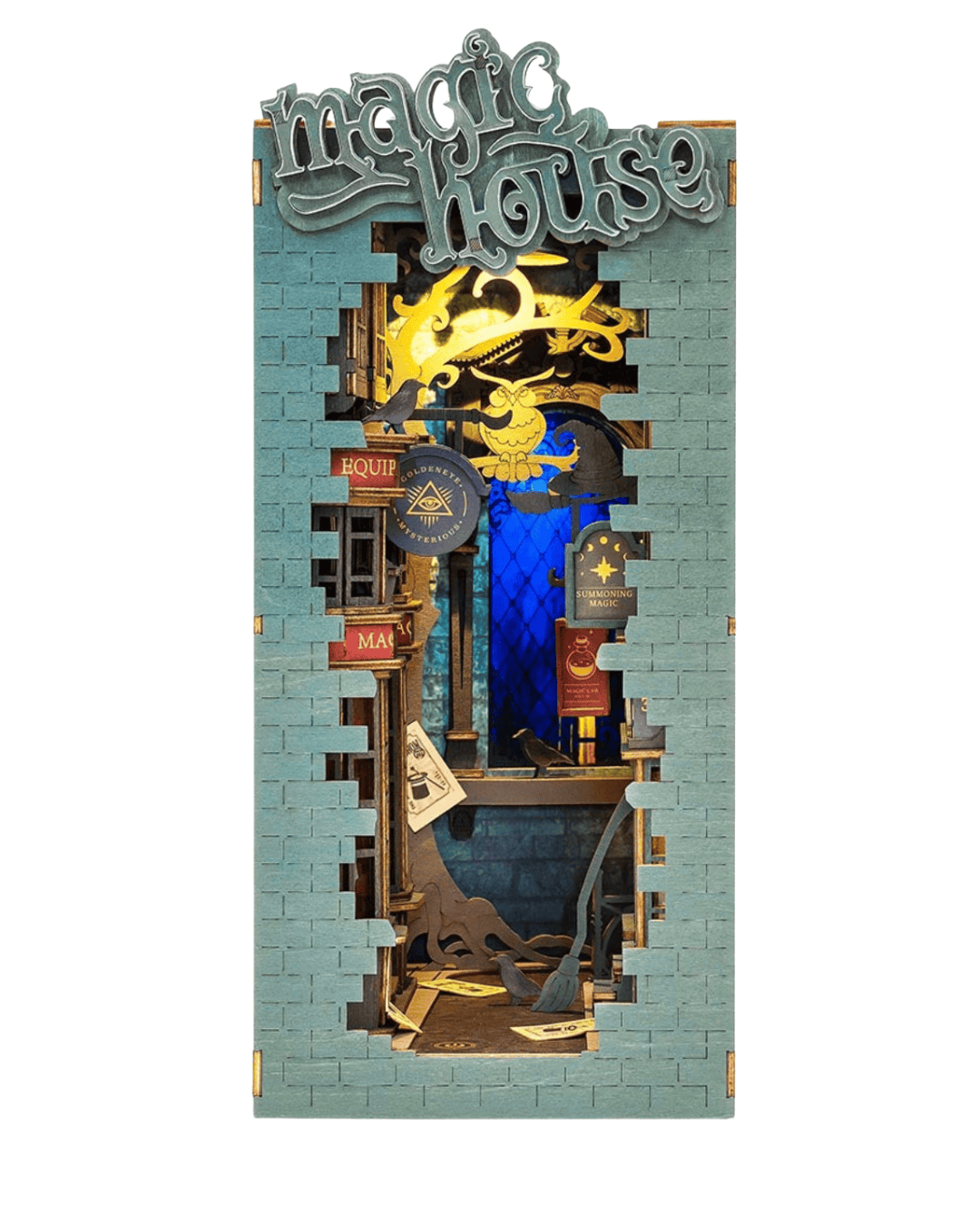 Magic House Book Nook - Magic Alley, 216 pcs