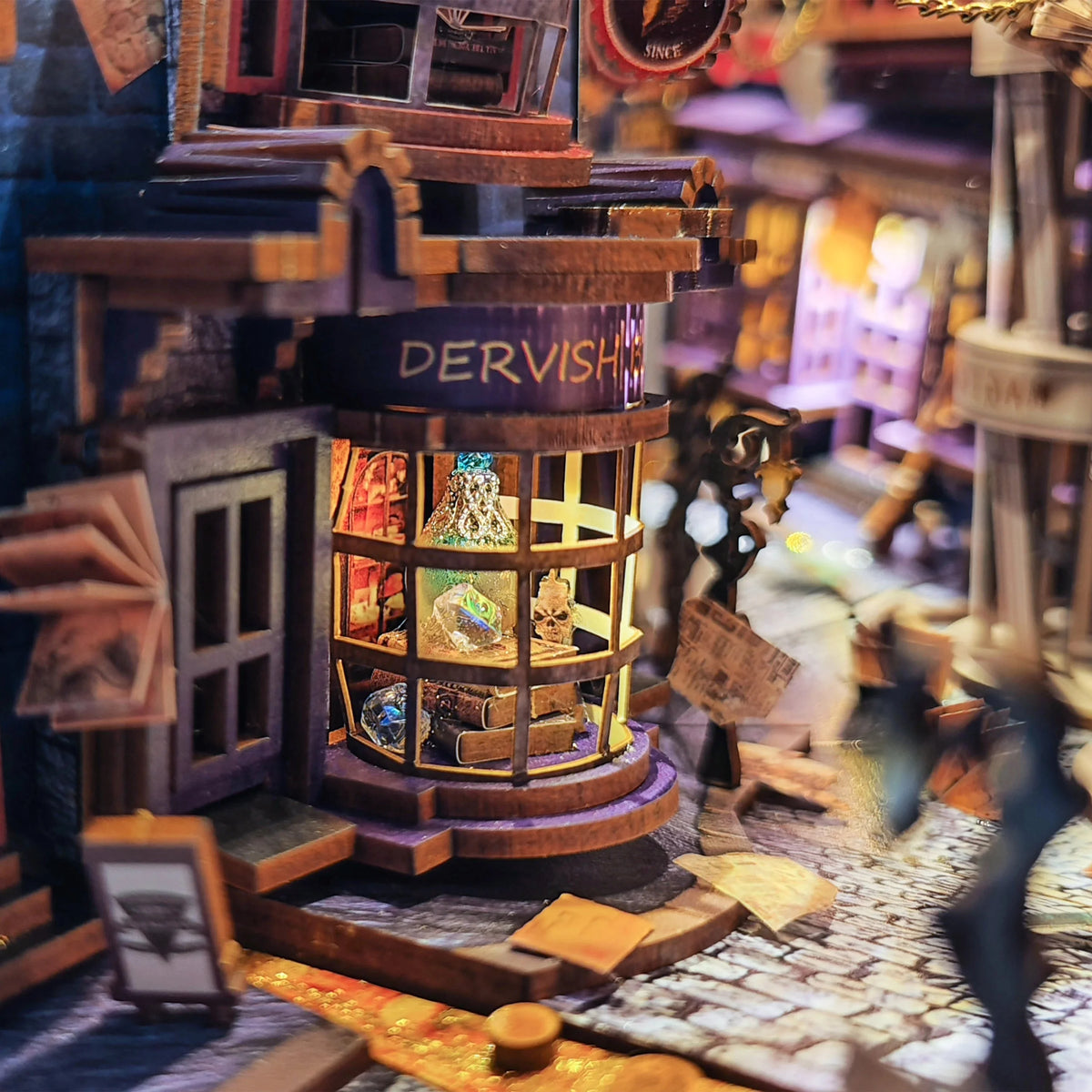 Magic Night Alley Book Nook - DERVISH shop