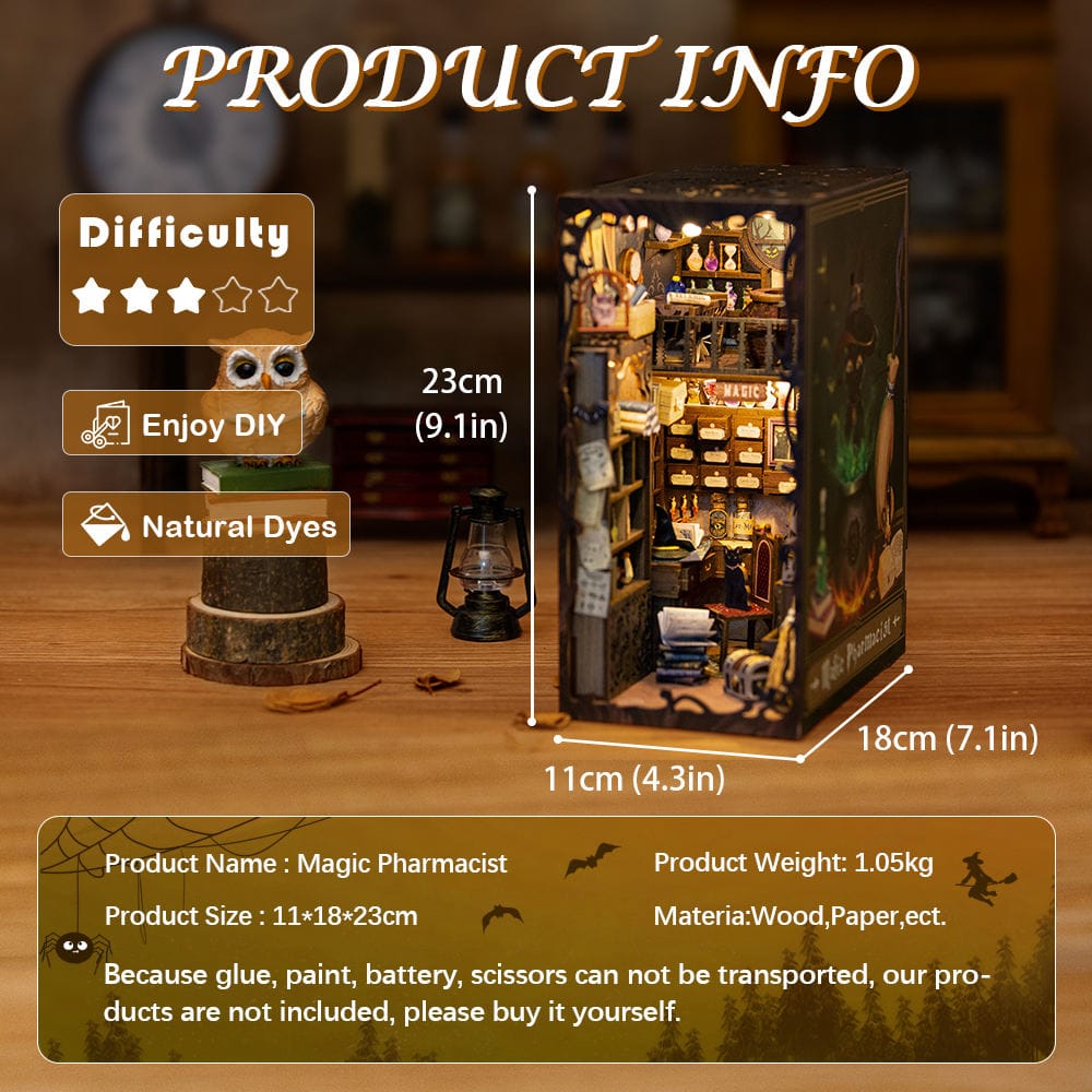 Magic Pharmacist DIY Book Nook Kit