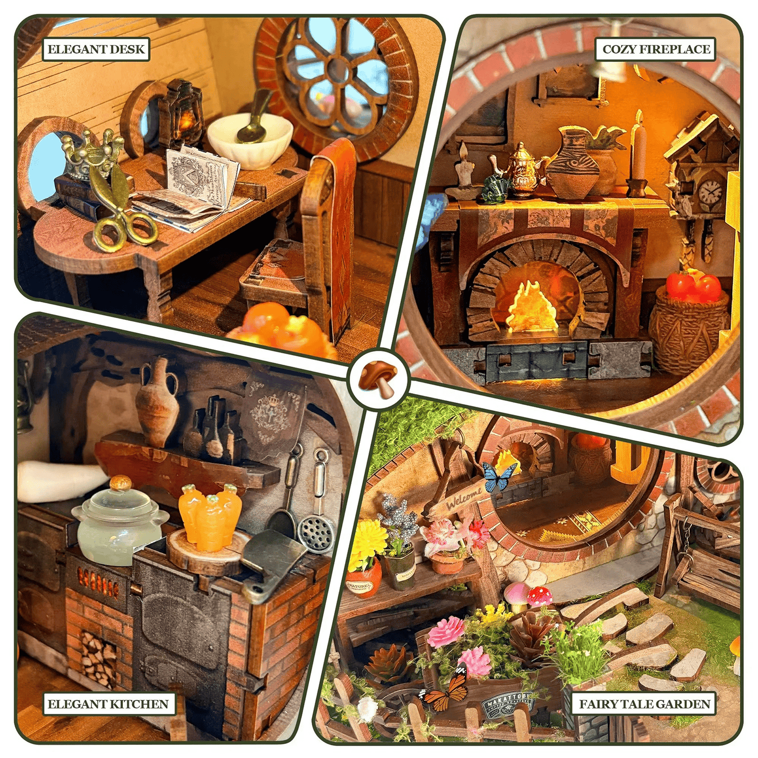The Magic Ring Miniature House product details