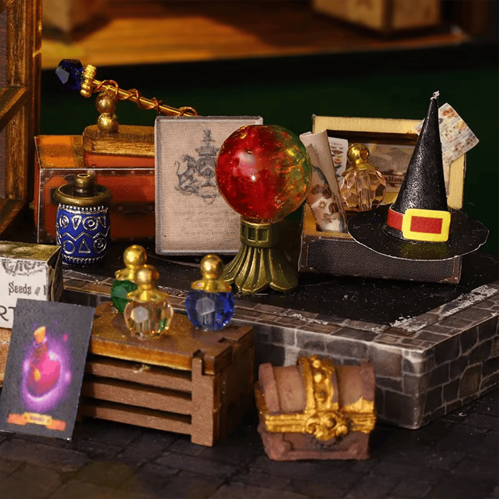 Magic Treasure Miniature House - 323 pcs