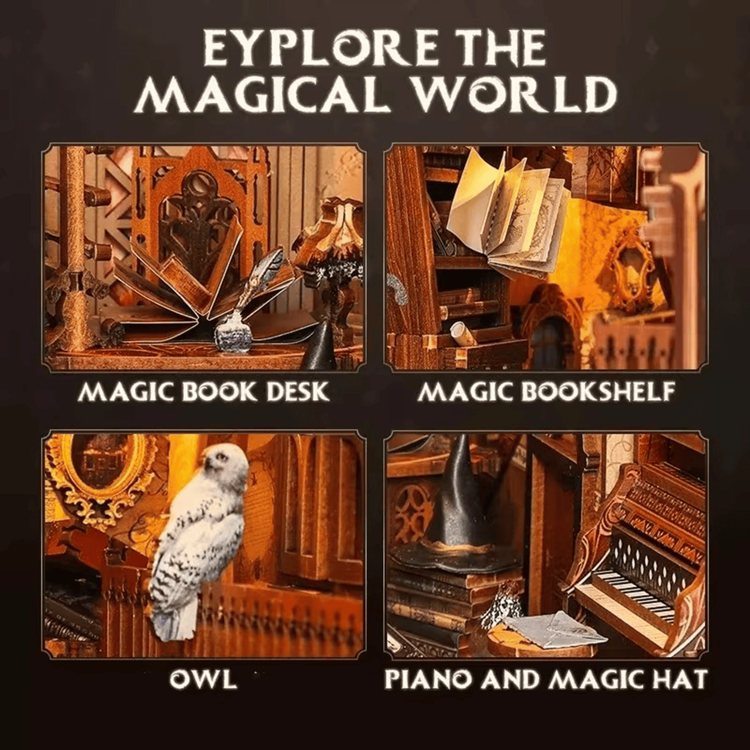 Magic World Book Nook product details