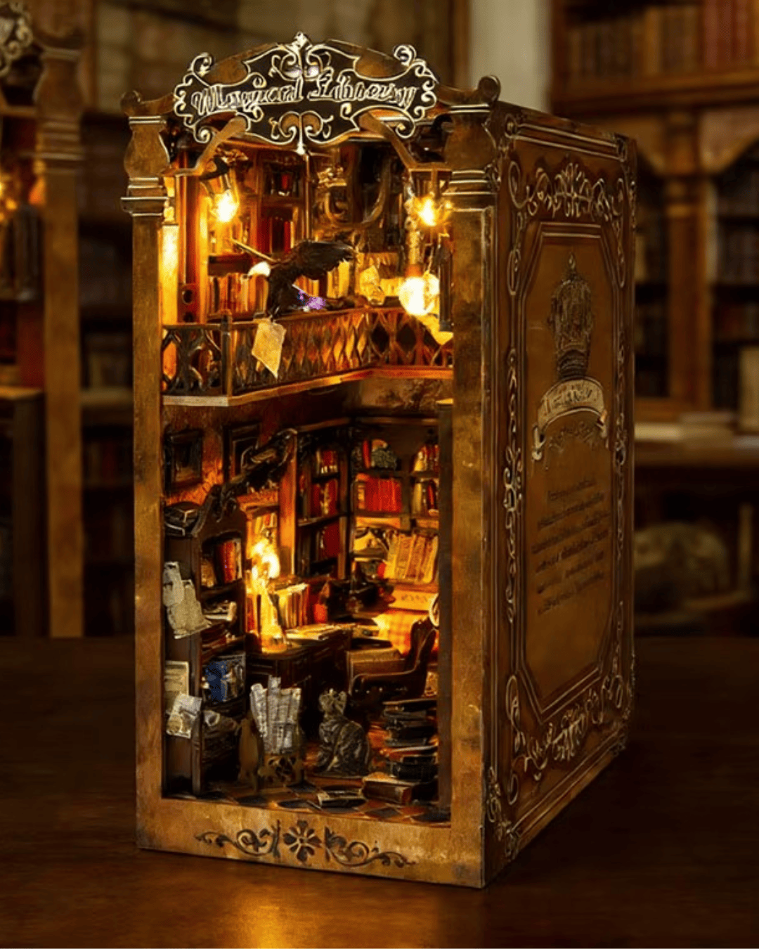 Magical Library Book Nook - 255 Pieces