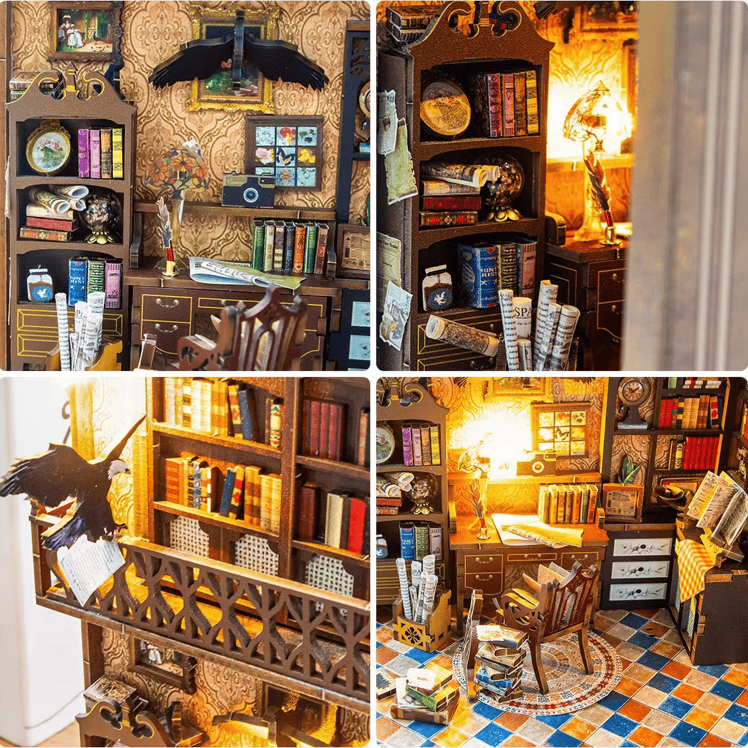 Magical Library Book Nook product details