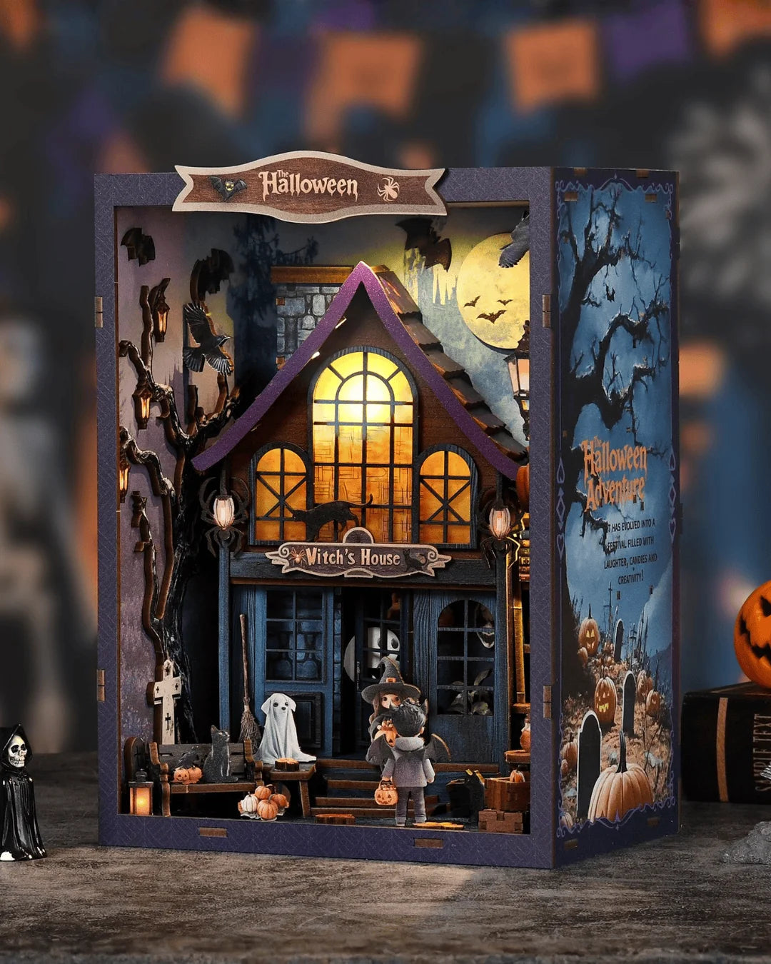 The Magical Night at the Castle Book Nook - side view