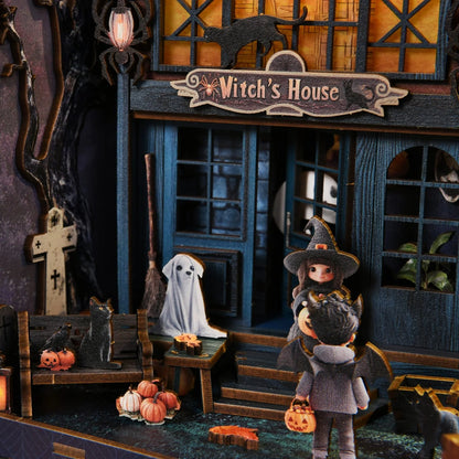 The Magical Night at the Castle Book Nook - trick-or-treaters