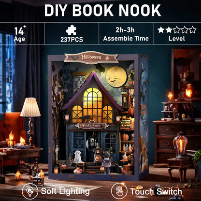 The Magical Night at the Castle Book Nook - features