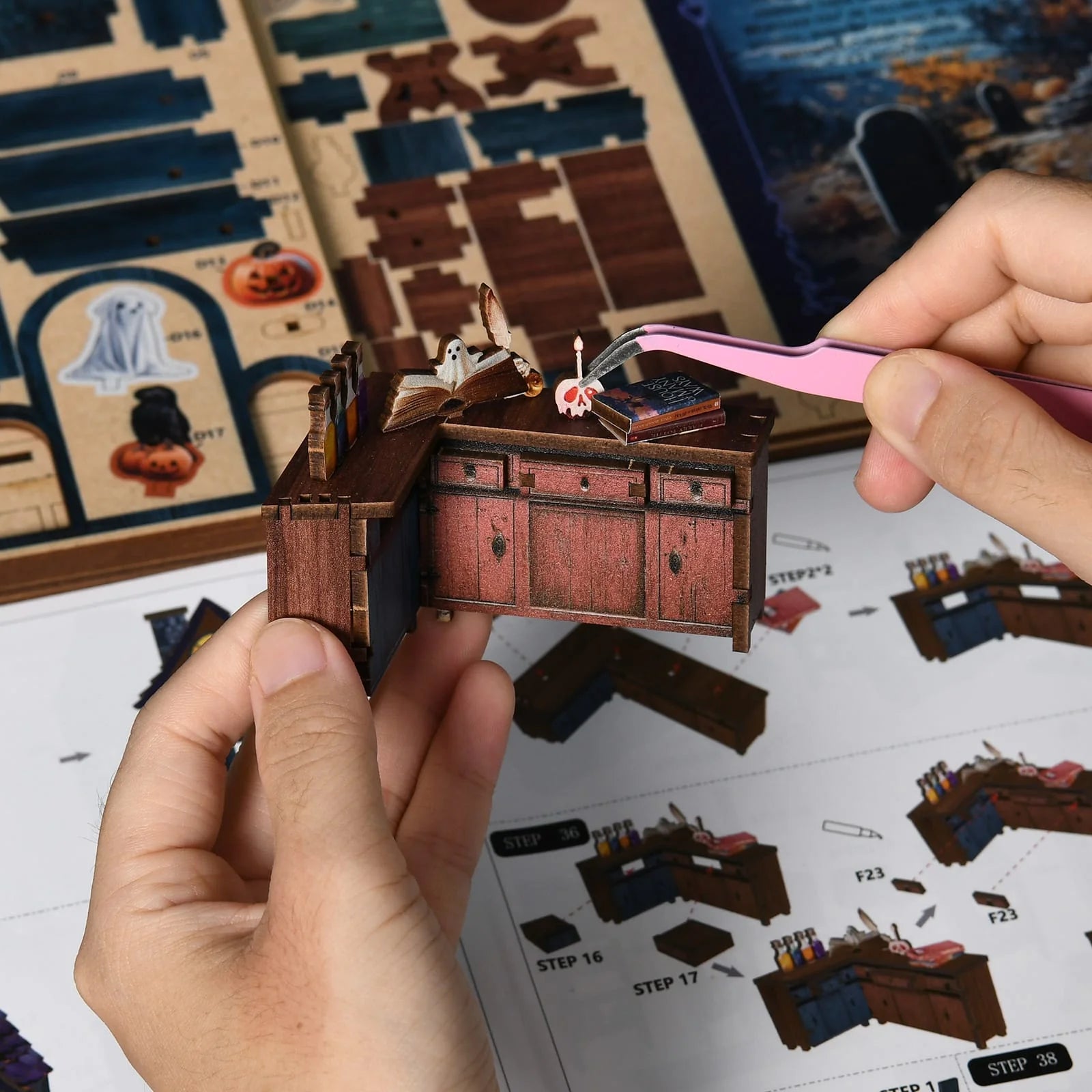 The Magical Night at the Castle Book Nook - assembly