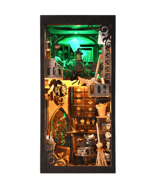 Master's Magic House Book Nook - front view