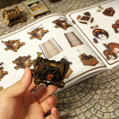Mechanical Rhythm Book Nook - assembly