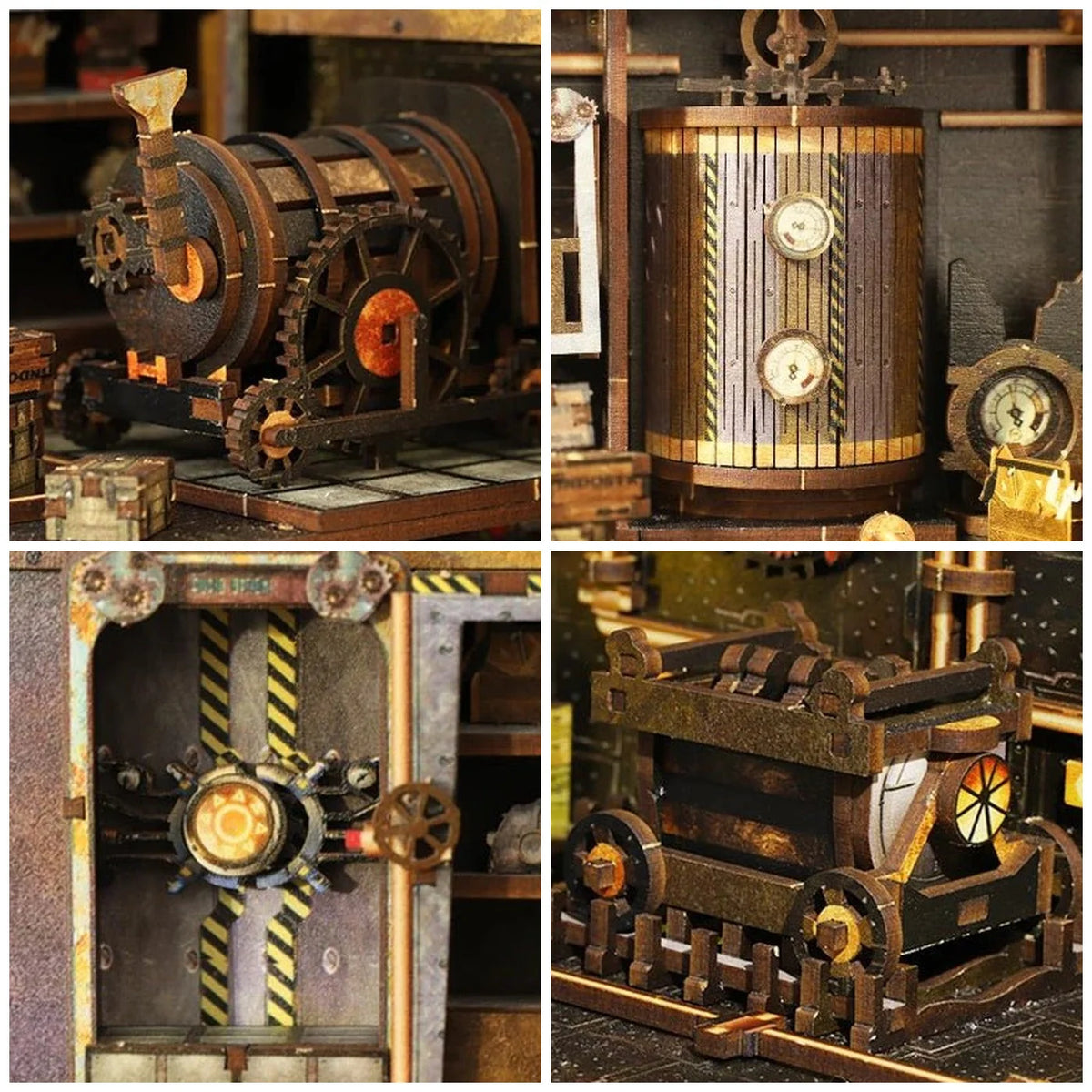 Mechanical Rhythm Book Nook - product details