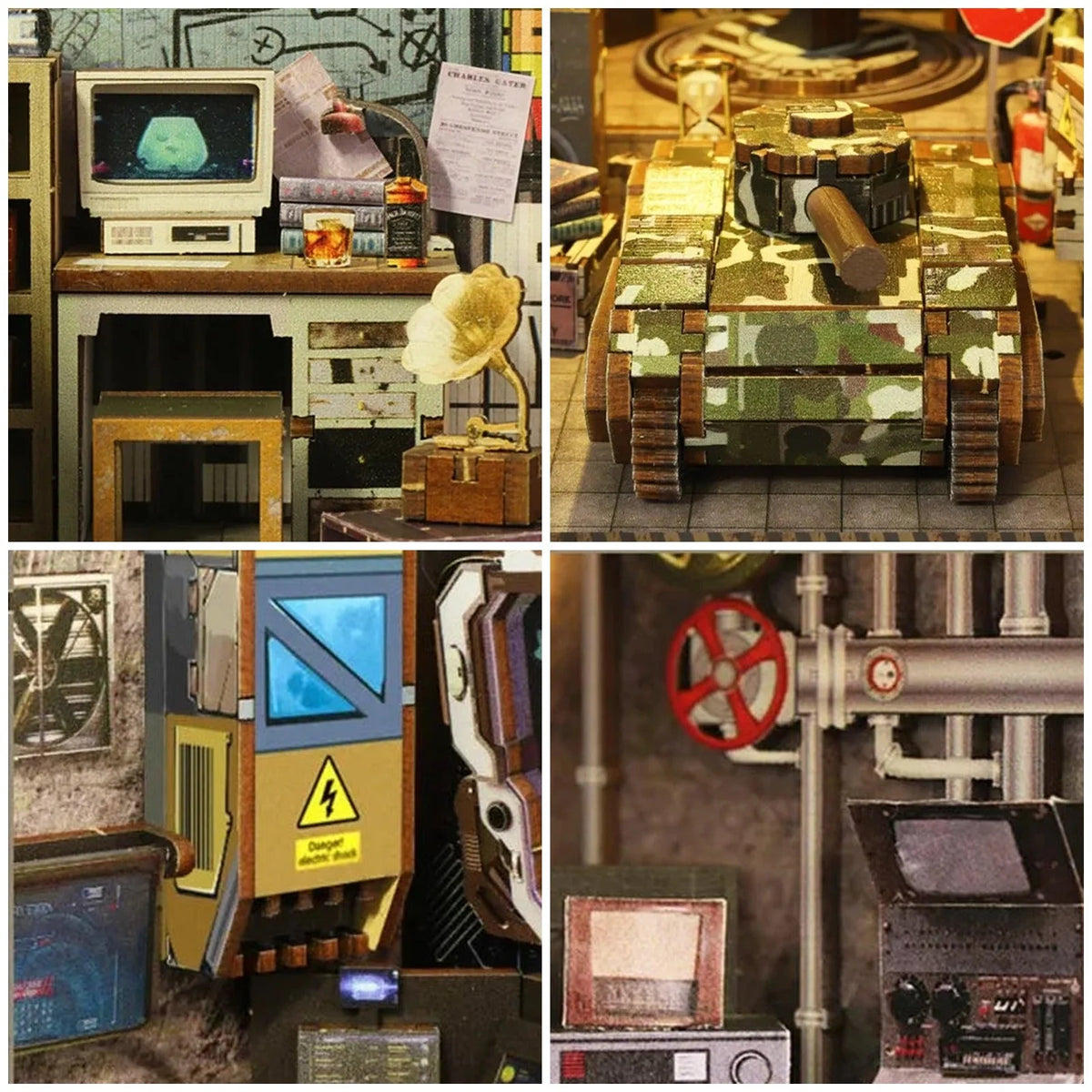Military Base Book Nook - product details