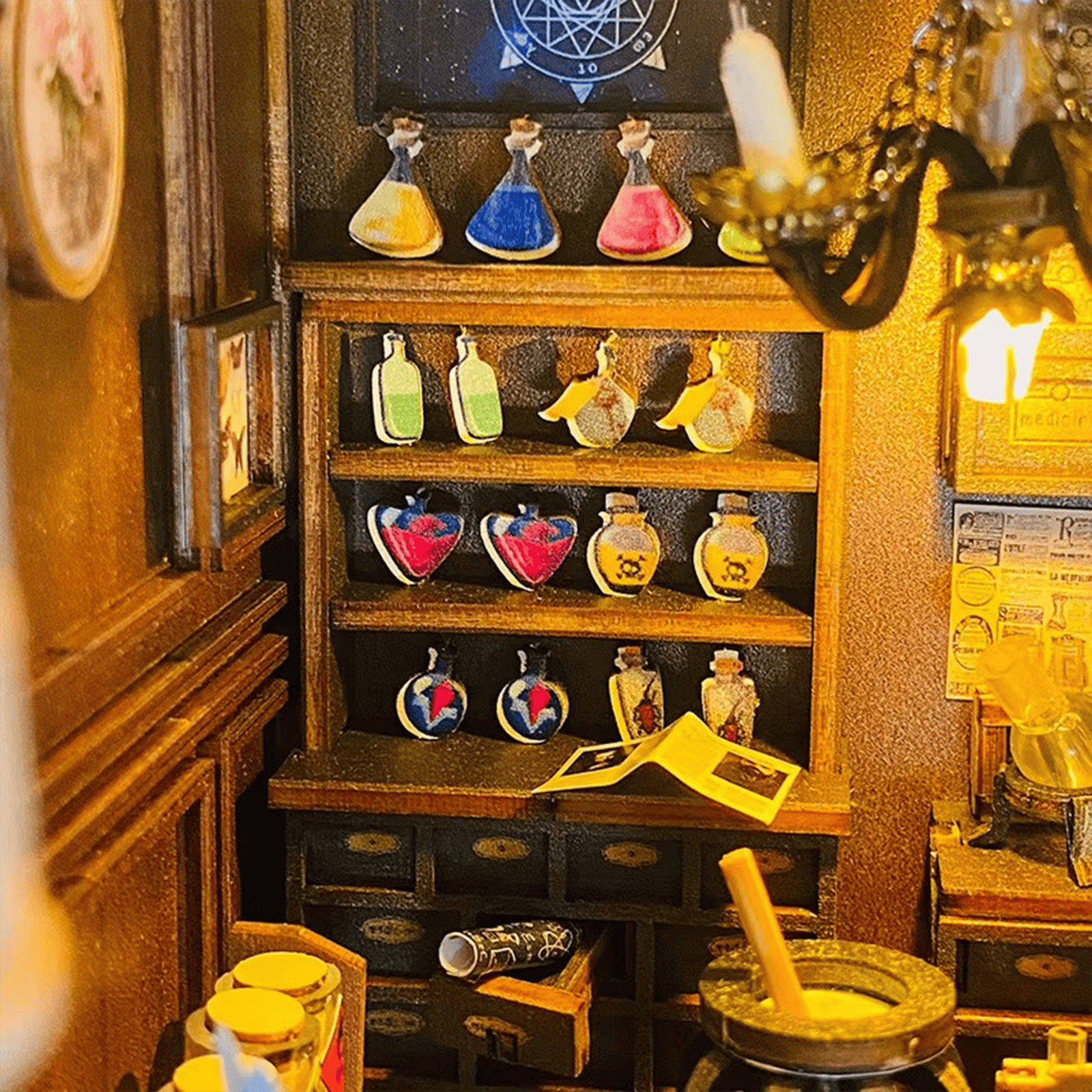 Mira Magic House Book Nook - Witch Workshop | 216 pcs