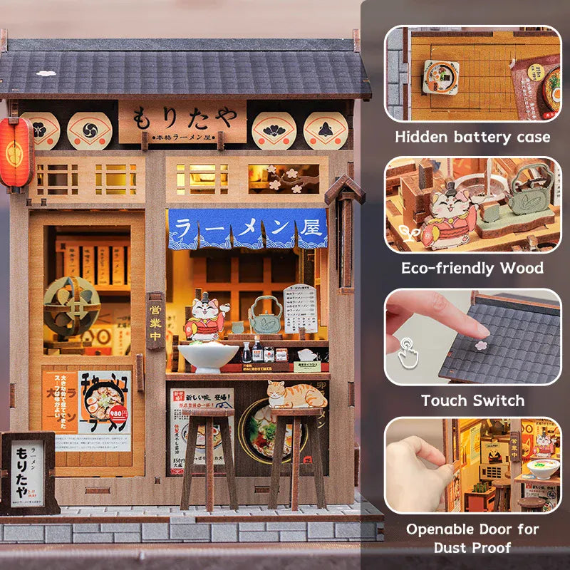 Morita-Ya Ramen Shop - Miniature House