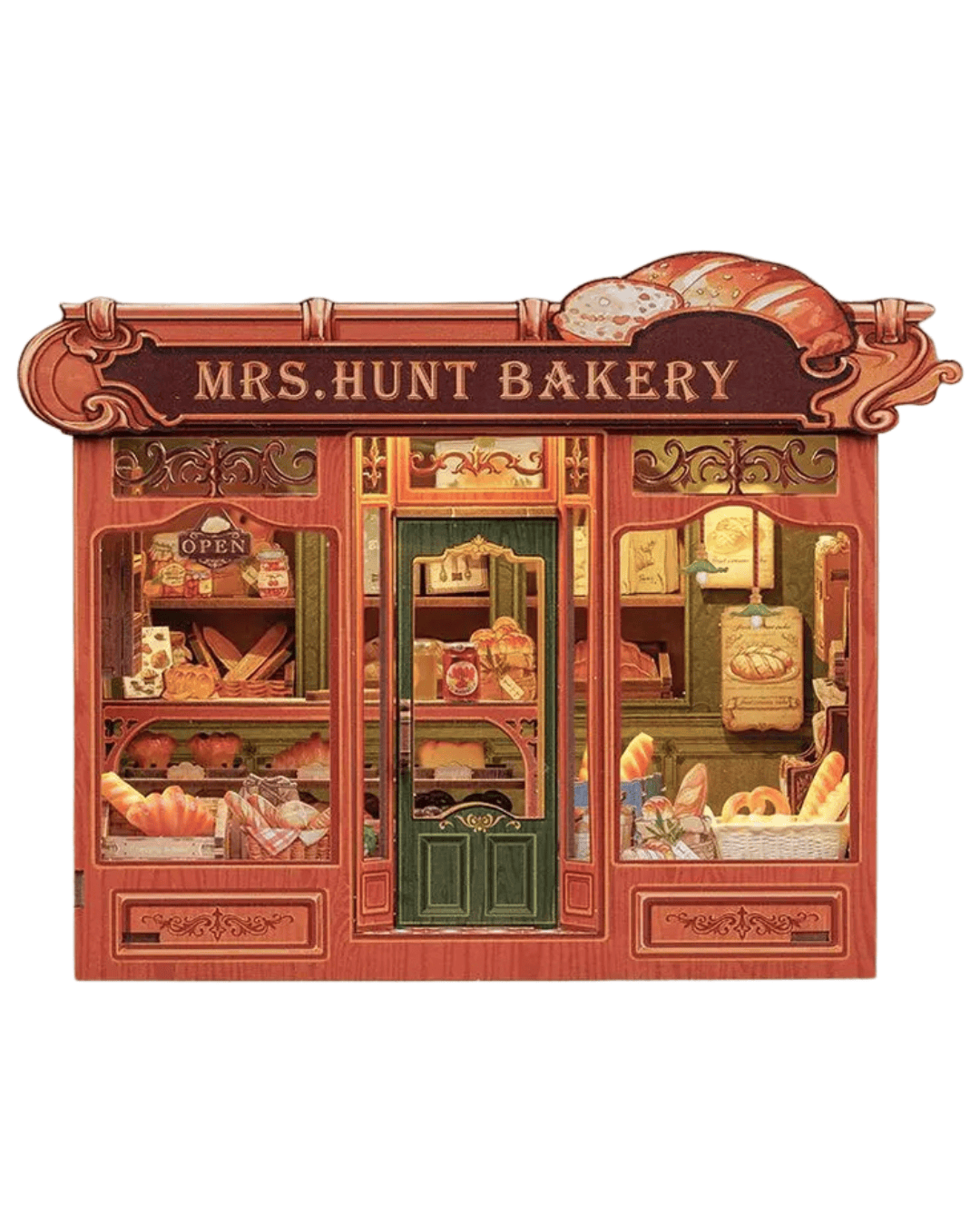 Mrs. Hunt Bakery Miniature House - 216 pcs