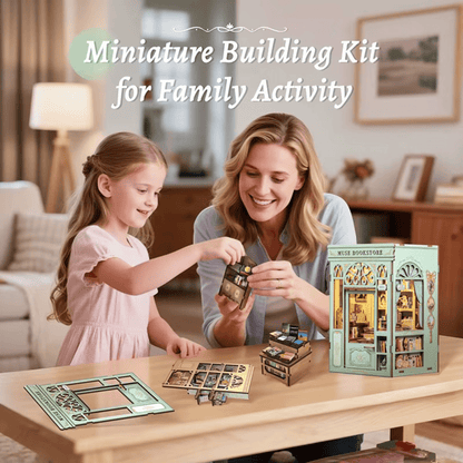 Muse Bookstore Miniature House (with LED) - 201 Pieces