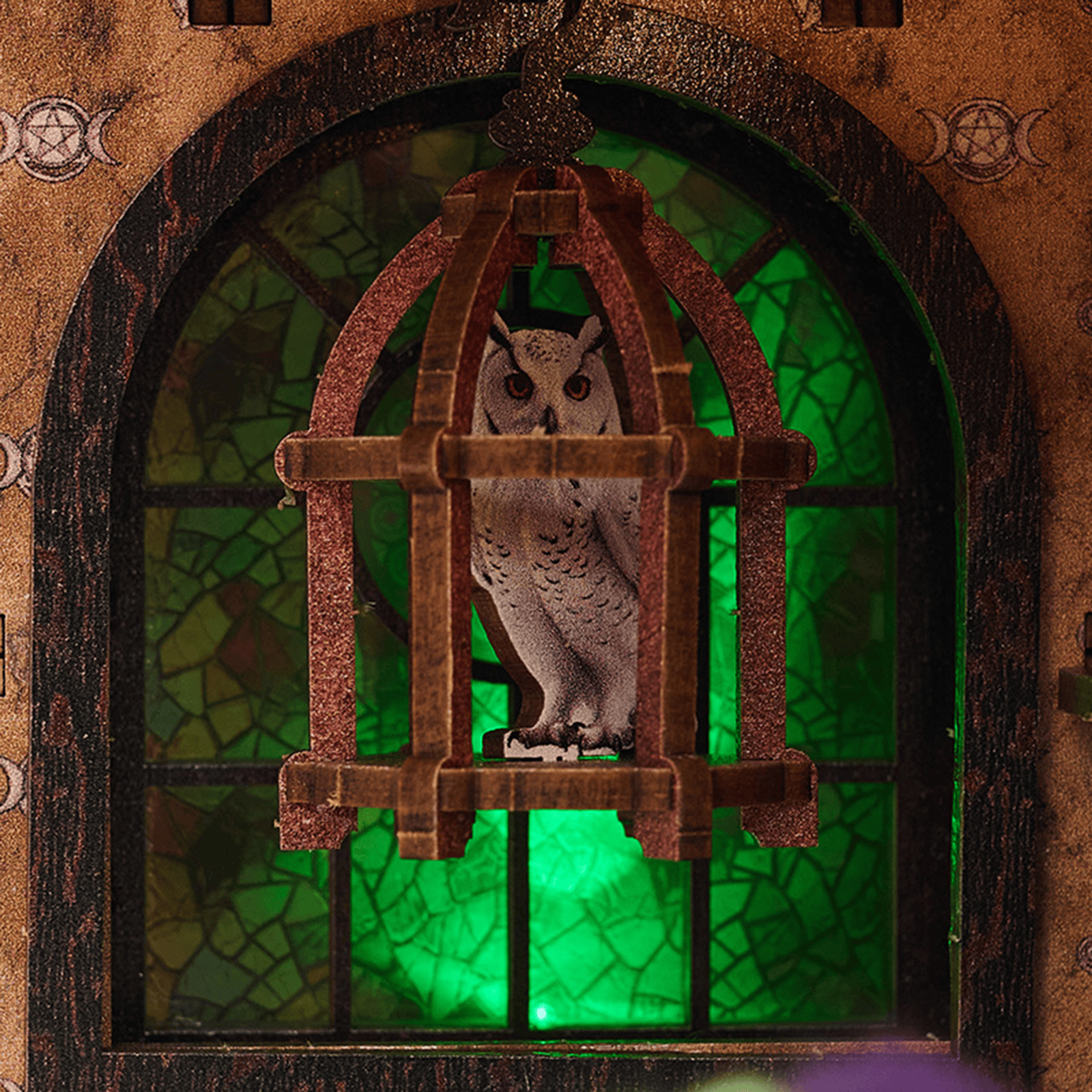 Mystic Theurge's Hut Book Nook - Witch Hut | 240 pcs