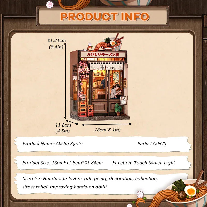 Oishii Kyoto - Japanese Book Nook Kit