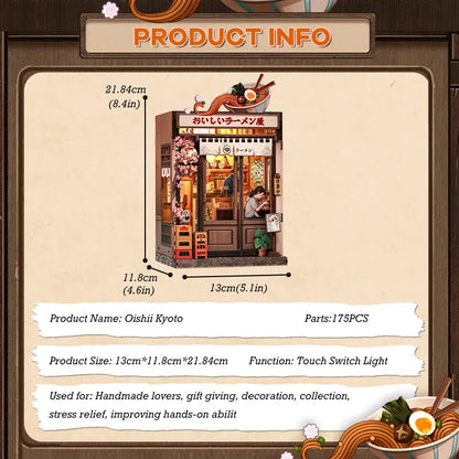 Oishii Kyoto - Japanese Book Nook Kit