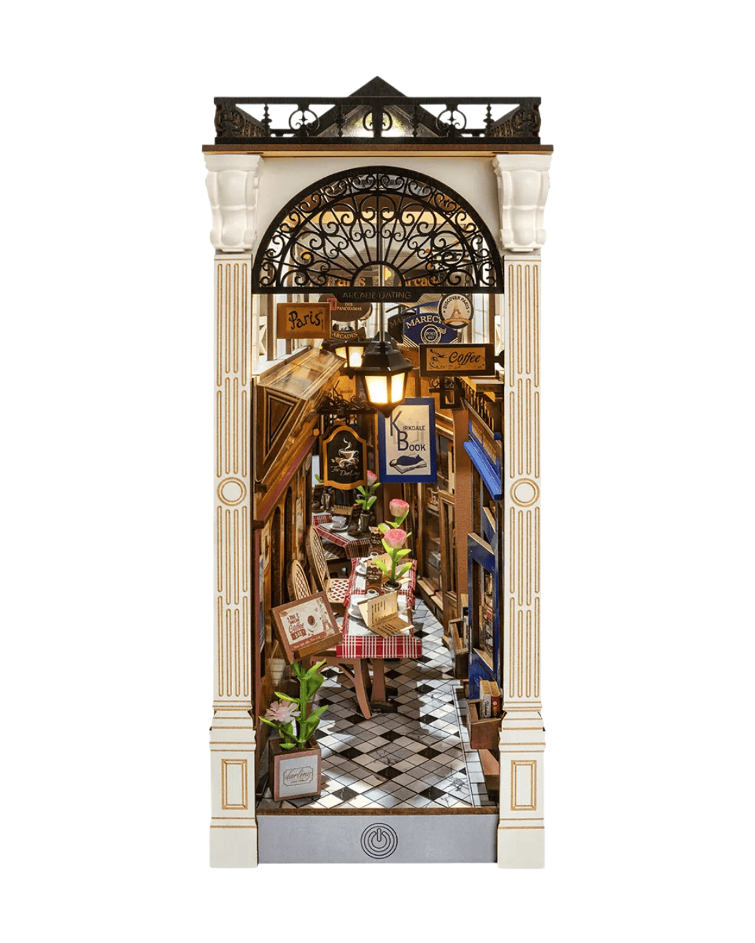 Parisian Arcade Dating - 3D Book Nook Kit