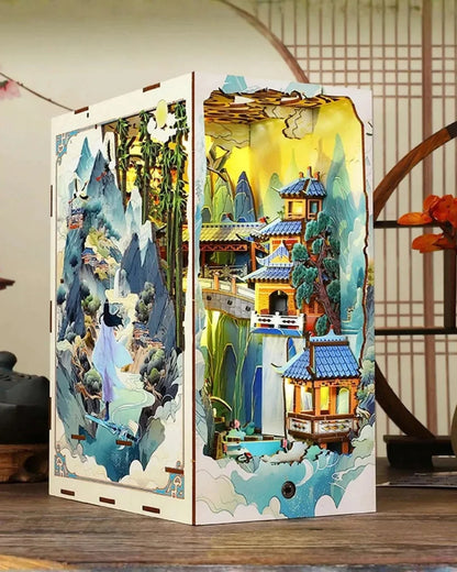 Penglai Wonderland Book Nook - side view