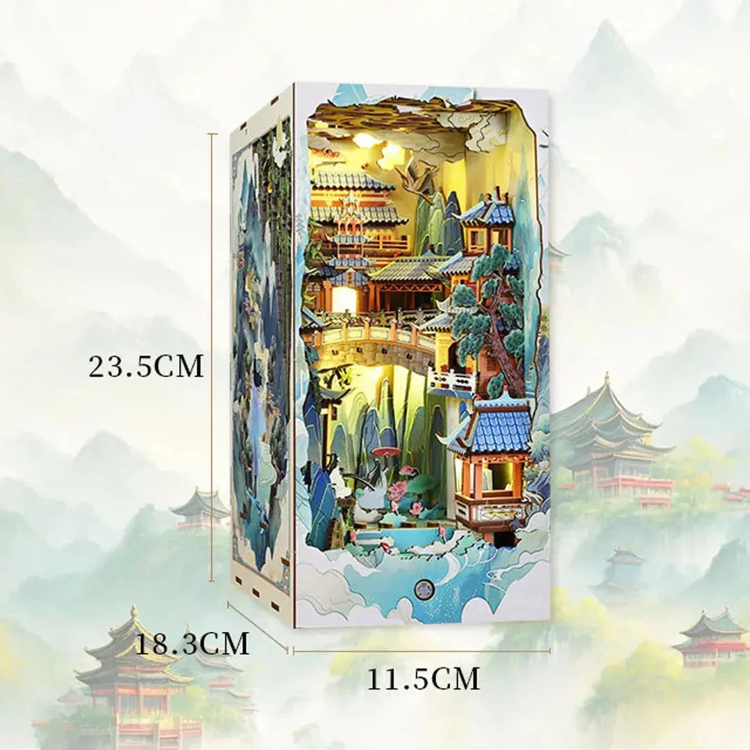 Penglai Wonderland Book Nook - dimensions