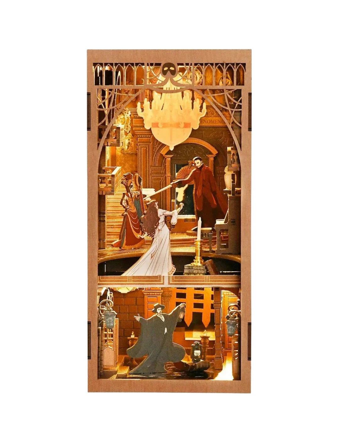 Phantom of the Opera Book Nook - front view