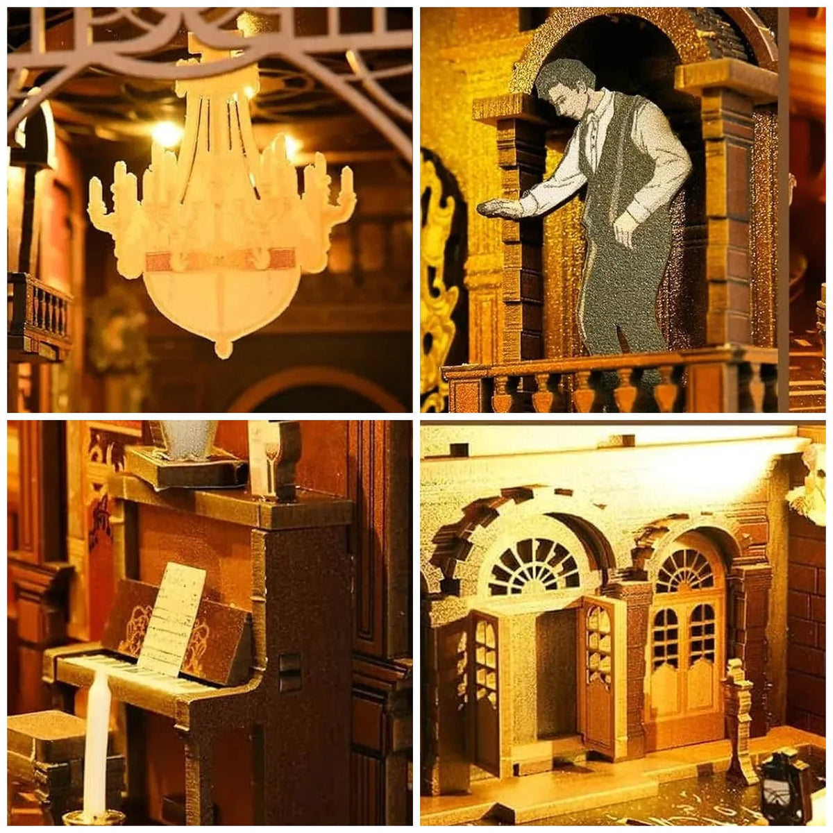 Phantom of the Opera Book Nook - product details