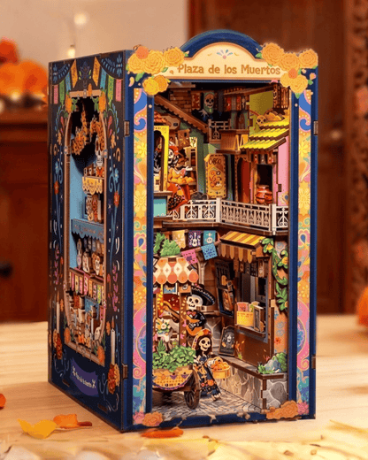 Plaza de los Muertos Book Nook - Día de los Muertos | 350 pcs