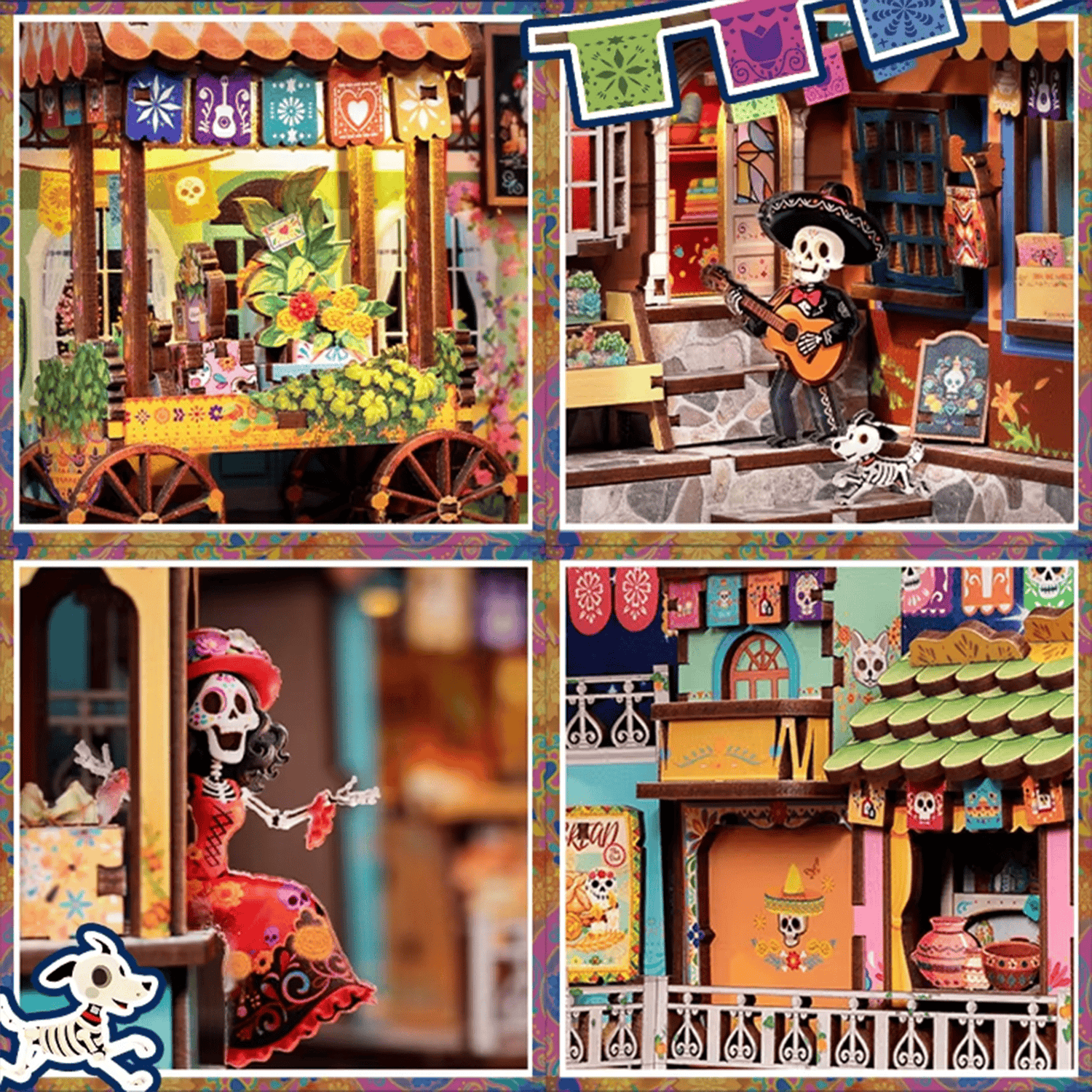 Plaza de los Muertos Book Nook product details
