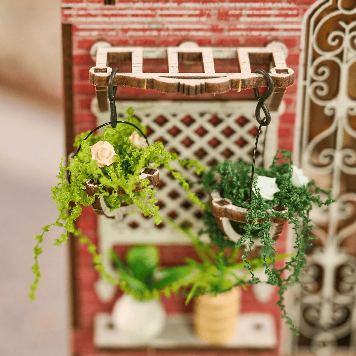 Red Blossomary Atelier Book Nook - greenhouse
